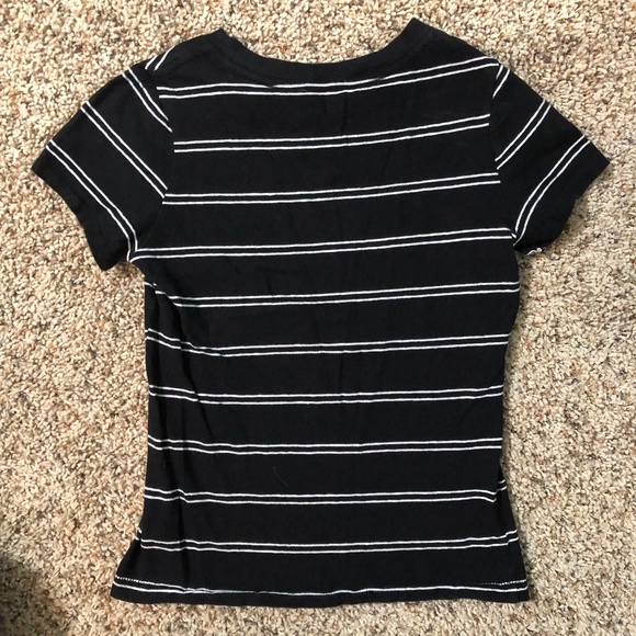 Striped 90’s Slim Kate Tee - Picture 2 of 3